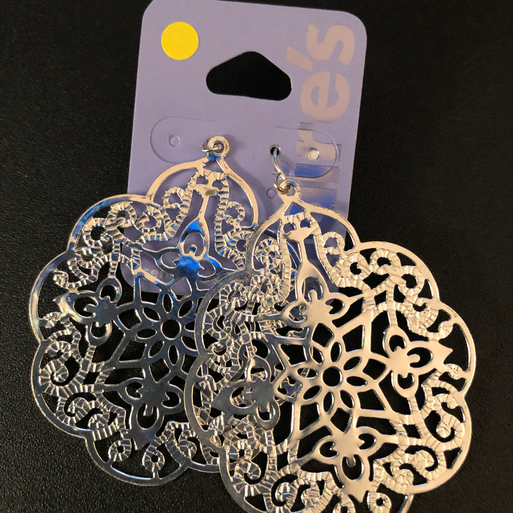 Silver Filigree Earrings